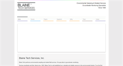 Desktop Screenshot of blainetech.com