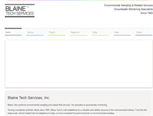 Tablet Screenshot of blainetech.com